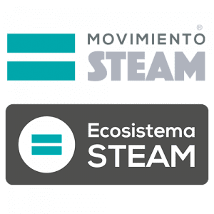 Logos Movimiento STEAM y Ecosistema STEAM-500x500
